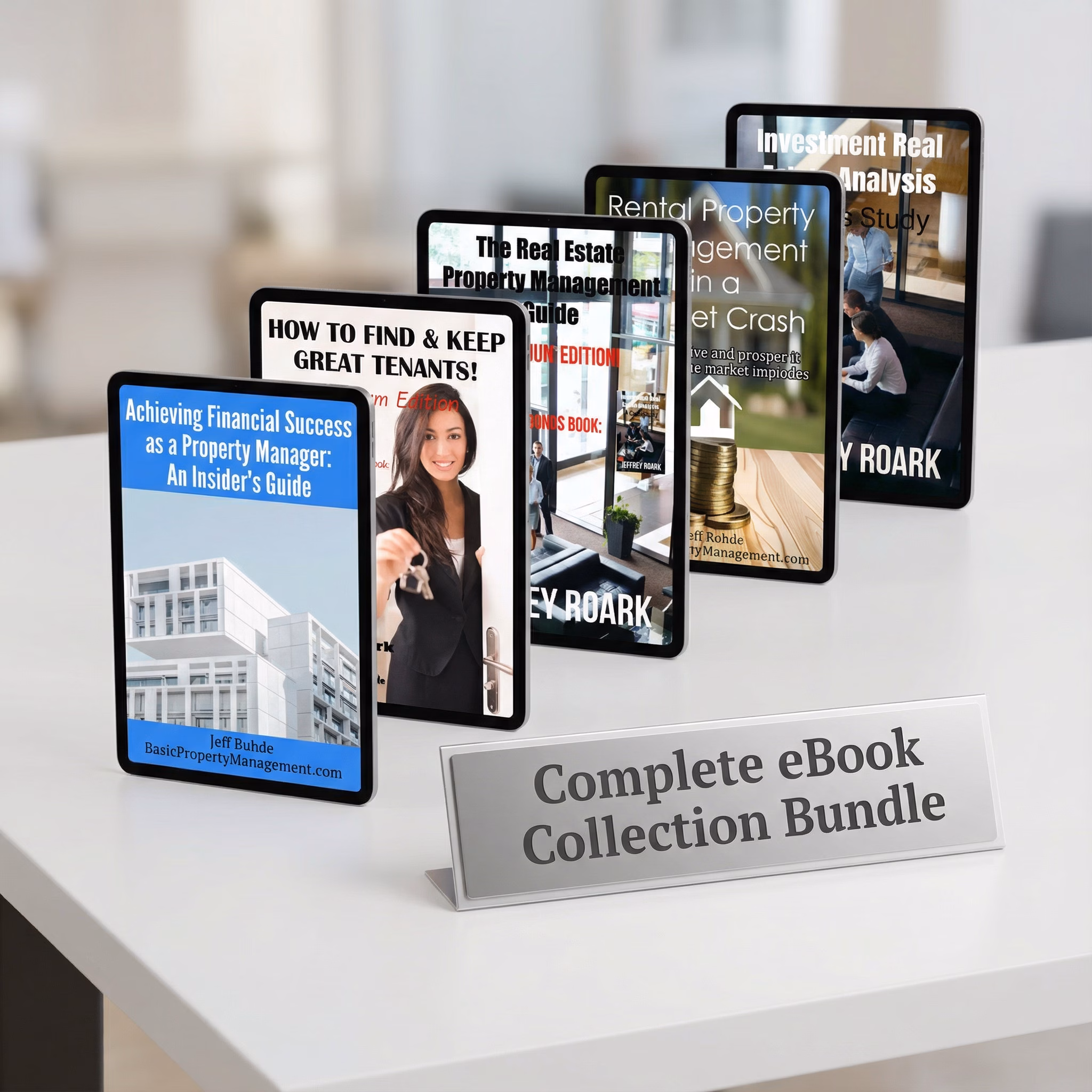 Complete real estate investor ebook collection bundle.